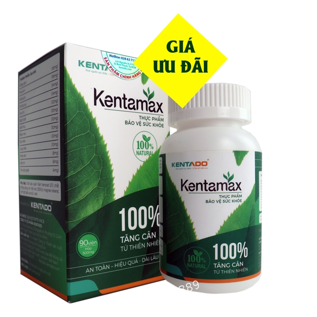 Kentamax - Hỗ trợ tăng cân hiệu quả